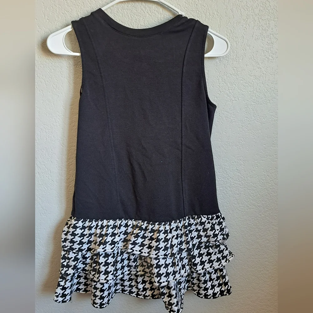 The Childrens Place Houndstooth Print Dress Size 12 - Picture 6 of 6